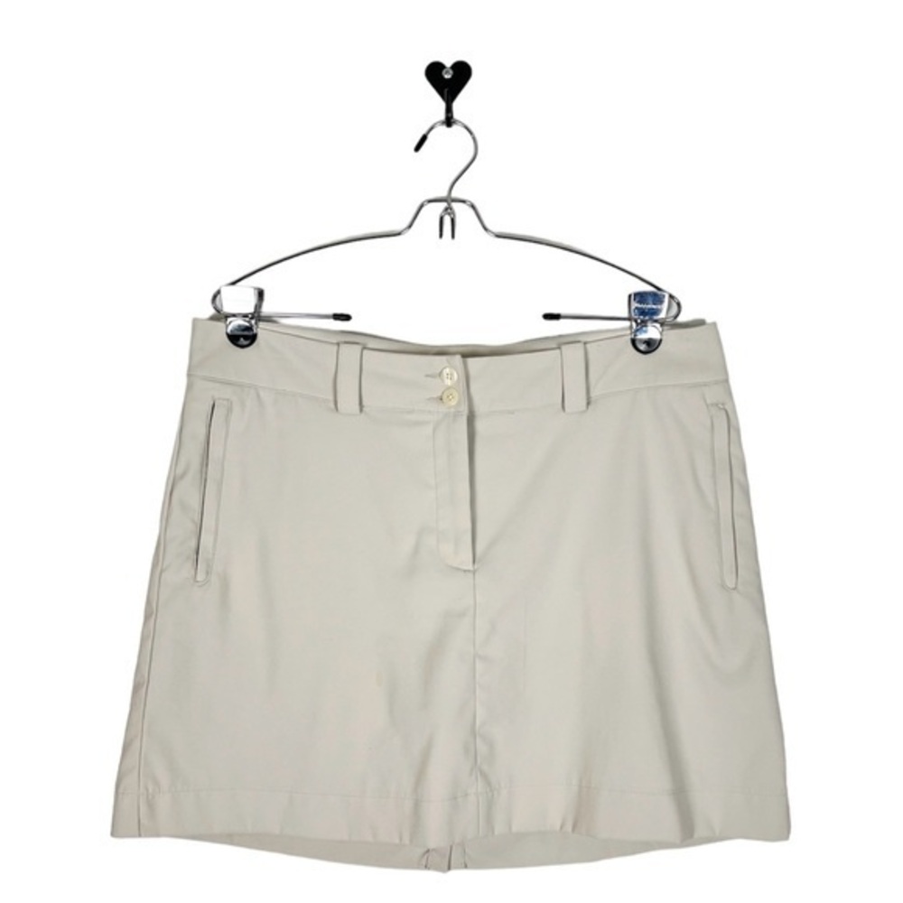 NikeGolf Nike skort size 12 Tour Performance Dri-Fit beige shorts skirt